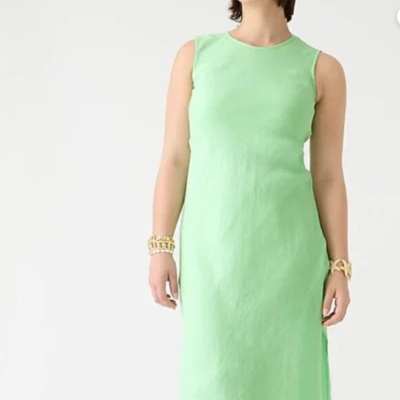 NWOT J.Crew "Carolyn" Linen Maxi Dress - Small - Picture 2 of 6